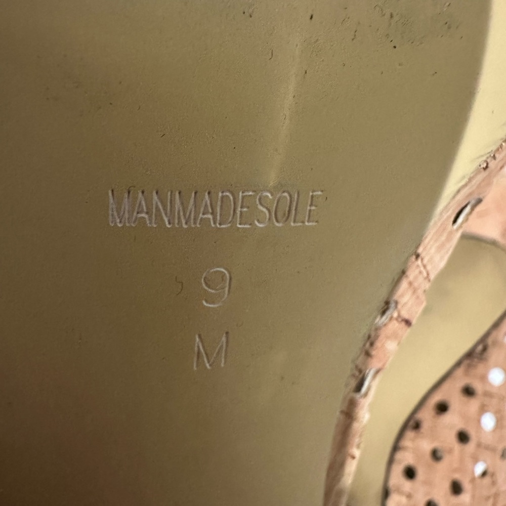 Van Eli size 9 cork heels - Picture 6 of 7